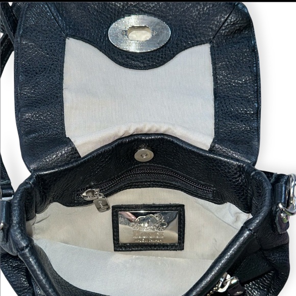 ROOTS Leather Cross Body Purse - Picture 4 of 5